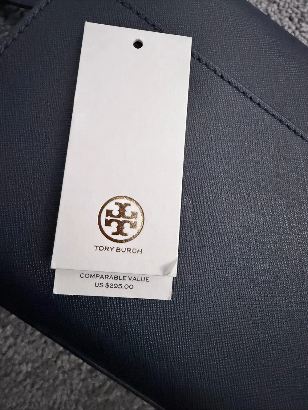 Tory Burch Black Crossbody Wallet on Chain